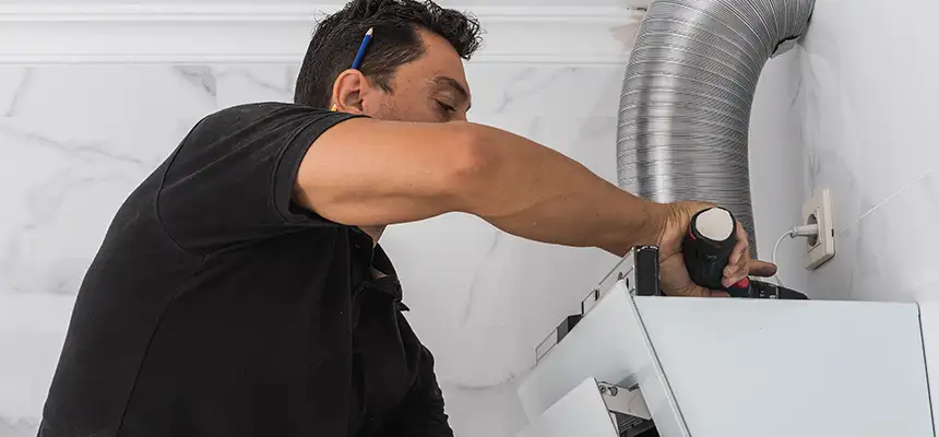 Precision In-wall Dryer Vent Cleaning & Rerouting Corrections in Slidell, LA